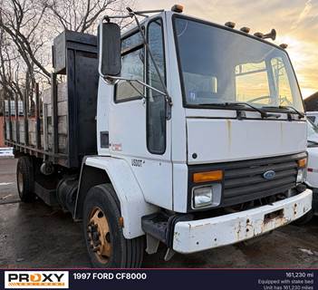 Ford CF8000 Flatbed Dump Truck