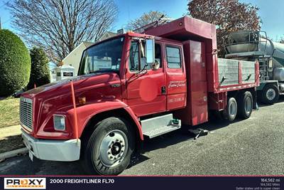 Freightliner FL70 Flatbed Dump Truck