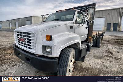 GMC Flatbed Dump Truck