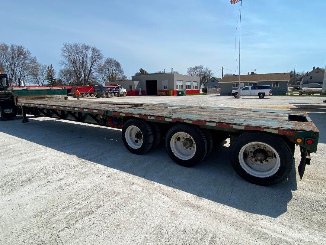 1999 Trail King Flatbed Trailer For Sale Manitowoc, WI TOT0M8Vr091707