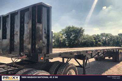 Wabash 45x96 Flatbed Trailer