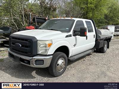 Ford F-350 Flatbed Truck