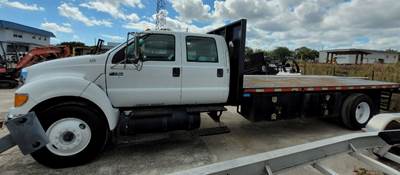 Ford F-750 Flatbed Truck