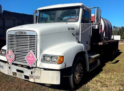 Freightliner FLD112 Flatbed Truck