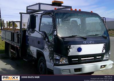 Isuzu NQR Flatbed Truck