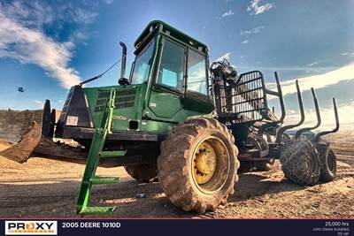 John Deere 1010D Forwarder