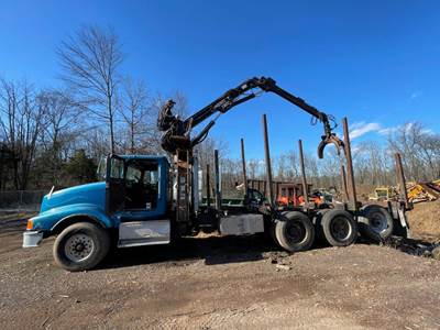 Prentice 120C Grapple Truck