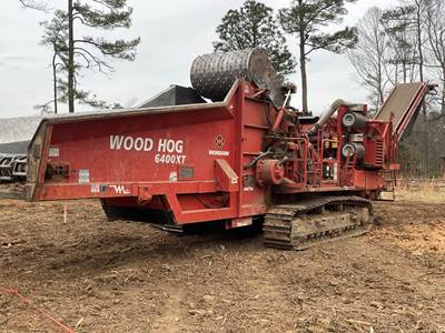 Morbark Wood Hog 6400XT Horizontal Grinder