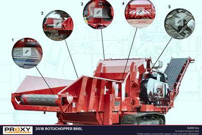 Rotochopper B66L Horizontal Grinder