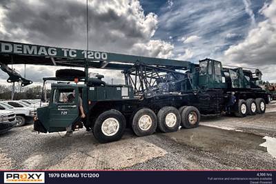 DEMAG Lattice Boom Truck Crane