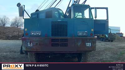 P&H Lattice Boom Truck Crane