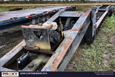 Custom Built Lowboy Trailer
