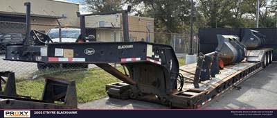 Etnyre BLACKHAWK Lowboy Trailer