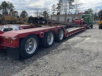 Fontaine TH55-FLD Lowboy Trailer