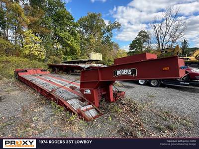 Rogers Lowboy Trailer