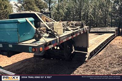 Trail King 53' X 102" Lowboy Trailer