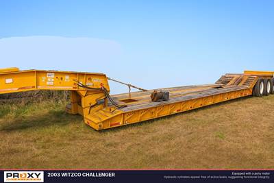 Witzco Challenger Lowboy Trailer