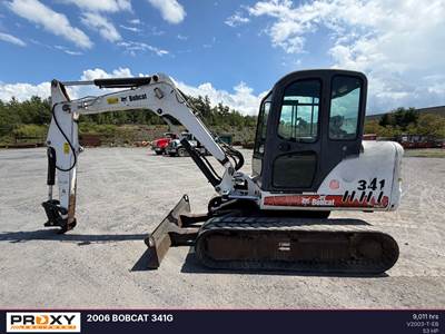 Bobcat 341G Mini Excavator