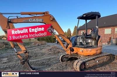 Case CX50B Mini Excavator