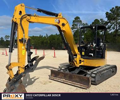 Caterpillar 305 CR Mini Excavator