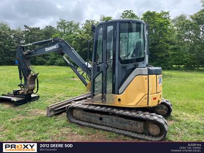 John Deere 50D Mini Excavator