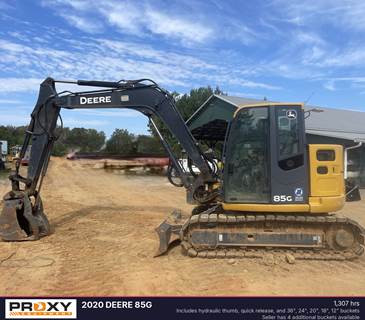 John Deere 85G Mini Excavator