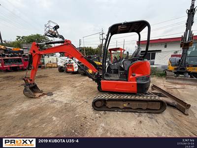 Kubota U35-4 Mini Excavator
