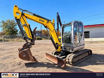 Wacker Neuson EZ53 Mini Excavator