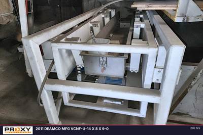 2011 CUSTOM EQUIPMENT Deamco Feeder Conveyor - VCNF-U-14 X 8 X 9-0