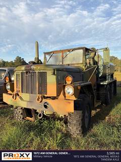 1972 AM General 2 1/2-TON 6X6 M44A3 Military Tanker Truck