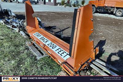 Used 2000 Zanetis Hydraulic Salt Spreader, 96" Wide