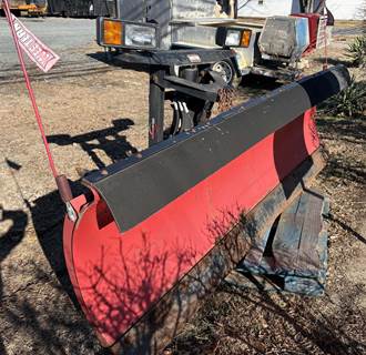 2010 Western 8' Straight Blade Snow Plow, Ultra Mount System
