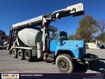 Mack DM690S Mixer / Ready Mix / Concrete Truck