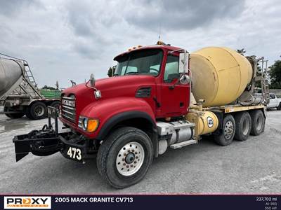 Mack Granite CV713 Mixer / Ready Mix / Concrete Truck