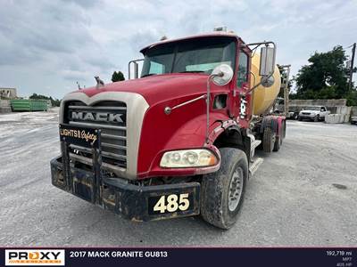 Mack Granite GU813 Mixer / Ready Mix / Concrete Truck