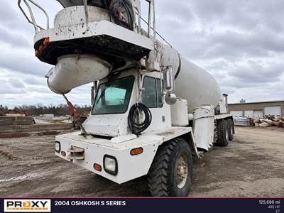 Oshkosh S Series Mixer / Ready Mix / Concrete Truck