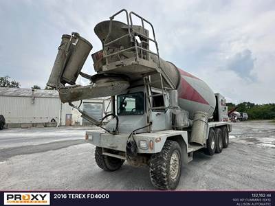 Terex FD4000 Mixer / Ready Mix / Concrete Truck