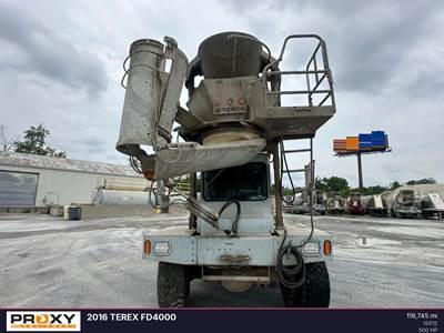 Terex FD4000 Mixer / Ready Mix / Concrete Truck