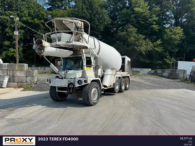 Terex FD4000 Mixer / Ready Mix / Concrete Truck