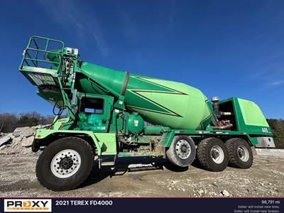 Terex FD4000 Mixer / Ready Mix / Concrete Truck