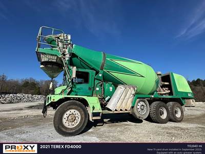 Terex FD4000 Mixer / Ready Mix / Concrete Truck