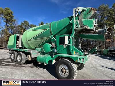 Terex FD4000 Mixer / Ready Mix / Concrete Truck
