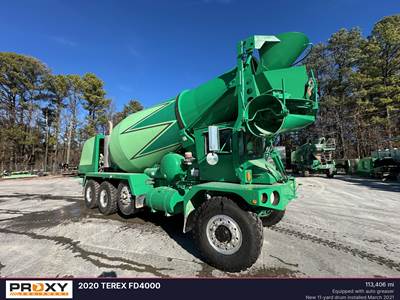 Terex FD4000 Mixer / Ready Mix / Concrete Truck