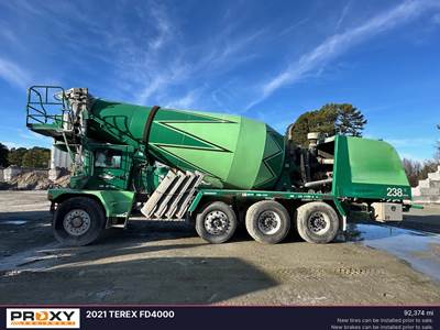 Terex FD4000 Mixer / Ready Mix / Concrete Truck
