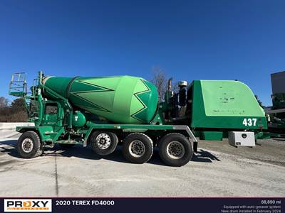 Terex FD4000 Mixer / Ready Mix / Concrete Truck