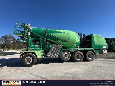 Terex FD4000 Mixer / Ready Mix / Concrete Truck