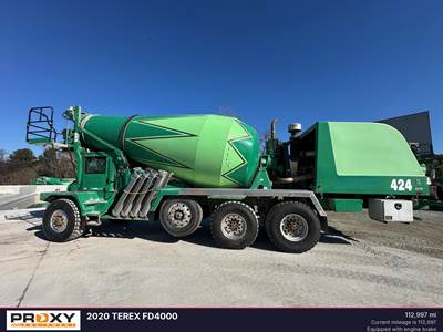 Terex FD4000 Mixer / Ready Mix / Concrete Truck