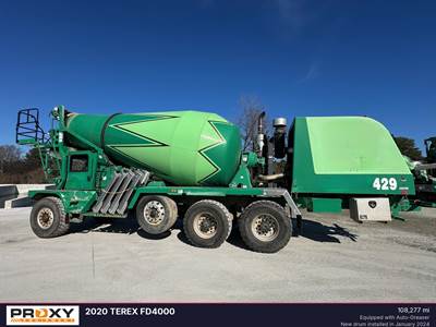 Terex FD4000 Mixer / Ready Mix / Concrete Truck