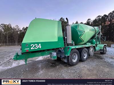 Terex FD4000 Mixer / Ready Mix / Concrete Truck