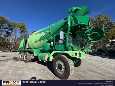 Terex FD4000 Mixer / Ready Mix / Concrete Truck